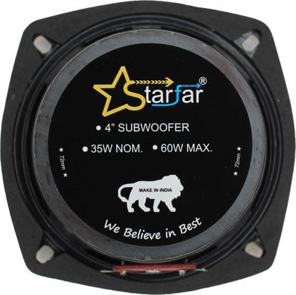 Starfar SF-4N72 Starfar 4 inches 4 Ohms Subwoofer Subwoofer