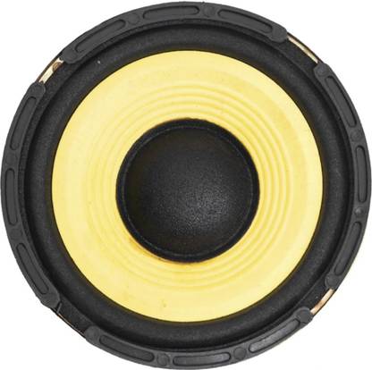 Glazier 5'' inch woofer Audio Speaker 4ohm 50w HI-FI Speaker Sound Bass (Yellow) Subwoofer