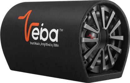 Zeba BT-X008 - 8 inch Active Car Bass tube With Inbuilt Imported Amplifier Subwoofer