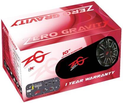 zero gravity ZG-10 10 INCH BASS TUBE INBUILT AMPLIFIER HIGH OUTPUT 3600W 950 RMS ZG10 INCH BASS TUBE INBUILT AMPLIFIER HIGH OUTPUT 3600W 950 RMS Subwoofer