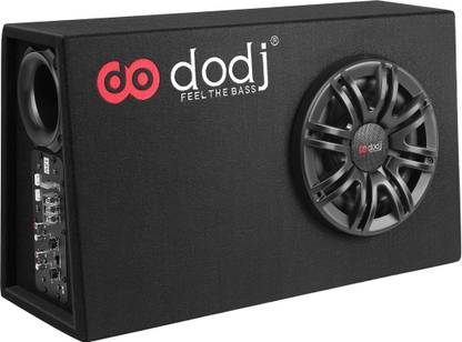 DODJ DA08 8 inch Active Enclosure With Inbuilt Imported Amplifier Powered Subwoofer