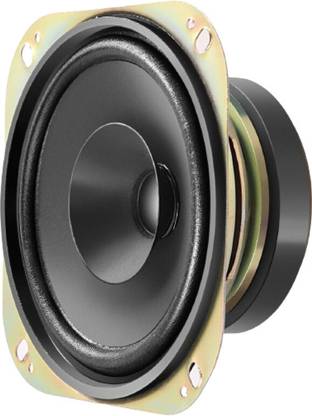 TOYOTONE 4" 40W Full Range Audio Speaker Stereo Woofer Loudspeaker | 4" Paper Dual Cone with Cloth Edge 4 Ohm Impedance | 70x10 MM Ferrite Magnet | 25.4mm Voice Coil Subwoofer