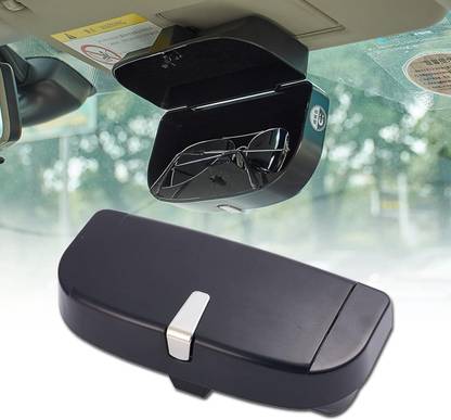 Fabbay Multi-Function Big Face Sunglasses Frame Car Glasses Black Car Sunglass Clip Holder