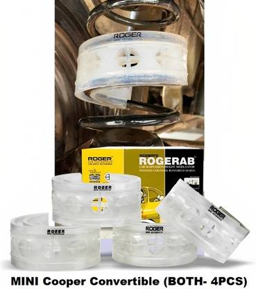 Roger Rogerab For MINI Cooper Convertible (BOTH- 4PCS) Coil Spring Buffer Kit Car Suspension Kit