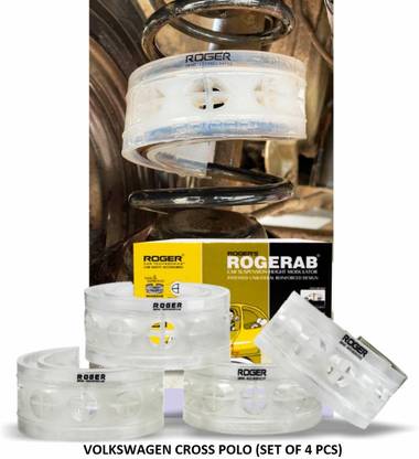 Roger Rogerab For VOLKSWAGEN CROSS POLO (BOTH- 4PCS) Coil Spring Buffer Kit Car Suspension Kit