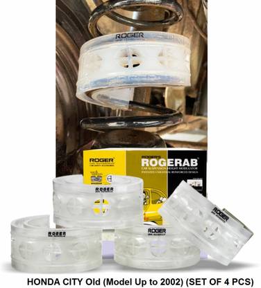 Roger Rogerab For HONDA CITY OLD MODEL (UPTO 2002) (BOTH- 4PCS) Coil Spring Buffer Kit Car Suspension Kit