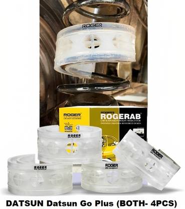 Roger Rogerab For DATSUN Datsun Go Plus (BOTH- 4PCS) Coil Spring Buffer Kit Car Suspension Kit