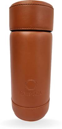 EMPICA PU Leather For Car Office Home (Specially Designed To Fit In Cup Holder Of Car) Vehicle Tissue Dispenser