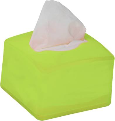 Iota Tissue Dispenser with 100 Pulls - Includes 2-Ply Tissue - Durable ABS Material Vehicle Tissue Dispenser