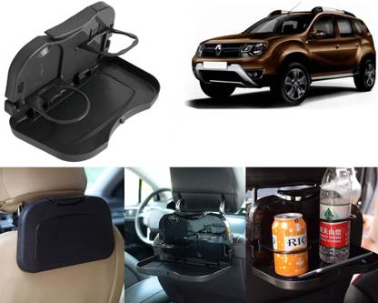 Selifaur FTB269-Multi-Functional Fordable Car Headrest Seat Back Food Tray, Dining Table Cup Holder Tray Table