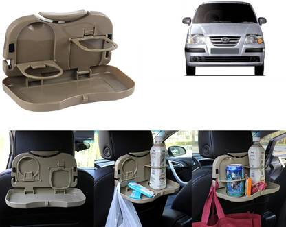 Selifaur BT148 -Multi-Functional Fordable Car Seat Back Food Tray For Santro Cup Holder Tray Table