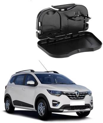 AutooNation Car Interior Storage Foldable MealDrink CupTray Backseat for Renault Triber Cup Holder Tray Table