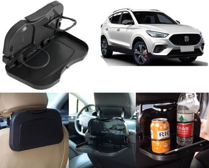 Selifaur FTB169-Multi-Functional Fordable Car Headrest Seat Back Food Tray, Dining Table Cup Holder Tray Table