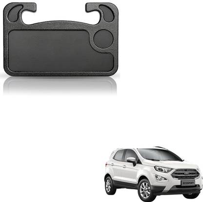 SEMAPHORE Multipurpose Car Steering Wheel Desk Black For Ford Ecosport Cup Holder Tray Table