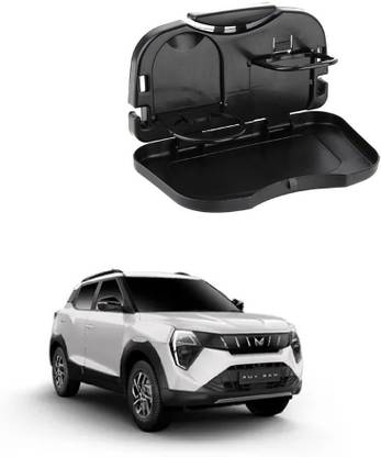 AutooNation Car Interior Storage Foldable MealDrink CupTray Backseat for Mahindra XUV 3XO Cup Holder Tray Table