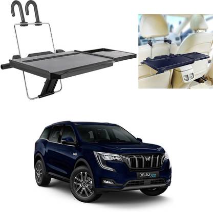 Oshotto FT-08 Car Back Seat Tray, Foldable Laptop Desk and Food Tray For XUV 700 Cup Holder Tray Table