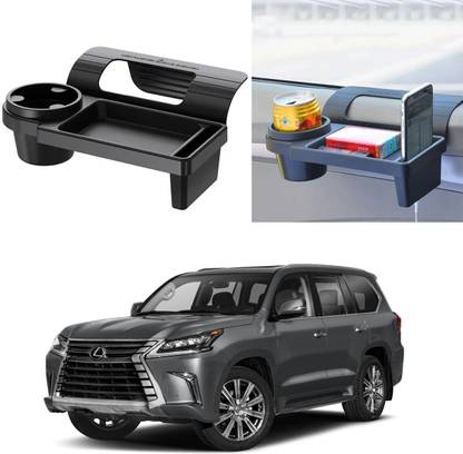 Oshotto (GT-01) Window Mount Car Tray Cup/Phone Holder For Lexus LX Cup Holder Tray Table