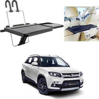 Oshotto FT-08 Car Back Seat Tray, Foldable Laptop Desk and Food Tray For Brezza Cup Holder Tray Table