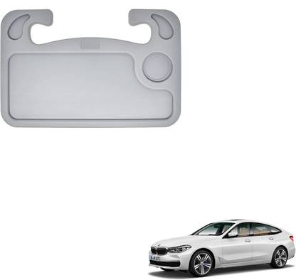 SEMAPHORE Multipurpose Car Steering Wheel Desk Grey For BMW 6 Series Cup Holder Tray Table