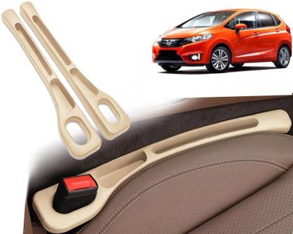 Selifaur BGG116 2 Pcs Light Weight Car Seat Gap Filler (New storage slot)Jazz 2015 Trunk Organizer