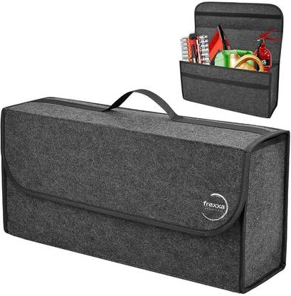 FREXXA Car Trunk Boot Space Felt Utility Boot Storage Tool Bag (LARGE Size) Trunk Organizer