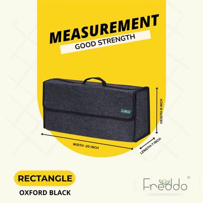 Freddo Car Trunk Organizer Rectangle Trunk Organizer