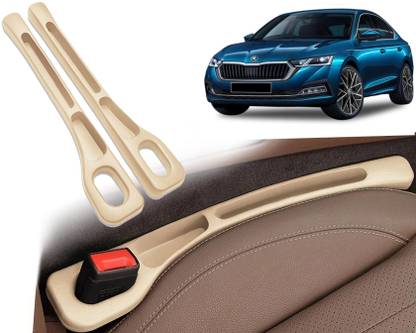 Selifaur BGG355 2 Pcs Light Weight Car Seat Gap Filler (New storage slot)Octavia 2021 Trunk Organizer