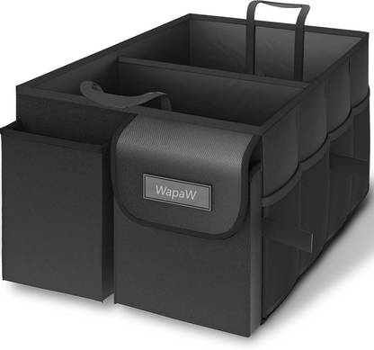 PawPrints Car Trunk Storage Organizer Bag - 60L (55 x 43 x 27cm) Trunk Organizer