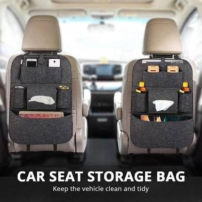 Black mirror Car Seat Back Organizer Trunk Organizer