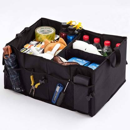 DITCAFOS Trunk Organizer And Storage Suv Foldable Multi-Compartment Car Storage Box Trunk Organizer