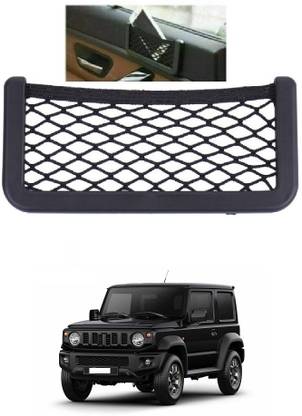 Suprozo Car Interior Net Pocket Jali Mobile Key Holder for Jimny Visor Pouch