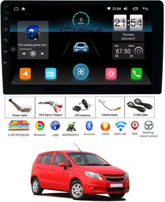 MATIES 9.66 inch Full Touch HD/Rearview/170 Degree Angle/G-Sensor/Recording Screen 195 Black LED