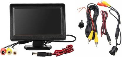 ModifyStyle Combo TFT LCD 4.3inch Display + Reverse Parking Camera for All Cars Black LCD