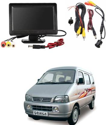 WheelCore 4.3inch Display + Reverse Camera for Maruti Versa (2001 to 2009) Black LCD
