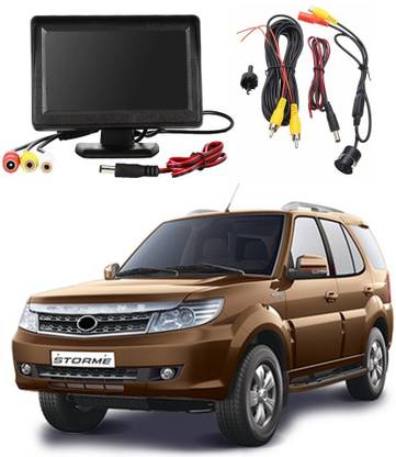ModifyStyle 4.3inch Display + Parking Camera for Tata Safari Storme (2012 to 2020) Black LCD