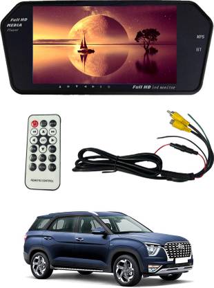 MATIES 7inch Monitor Mirror With BT Screen Black LED