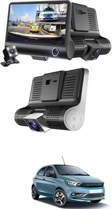 monolive 3Lens/170 Degree/Wide Angle Car Camera DVR/G-Sensor Dashcam For Car-267 Black LCD