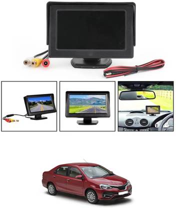 monolive Universal Car Dashboard 4.3Inch TFT Display LCD Monitor Screen-99 Black LCD