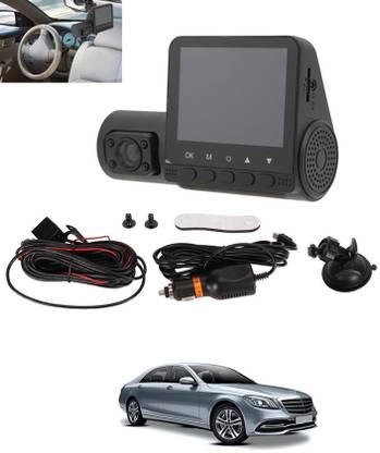 CCMM 2inch 170Degree/Wide Angle Lens Night Vision Black DVR Screen For Car 230 Black LCD