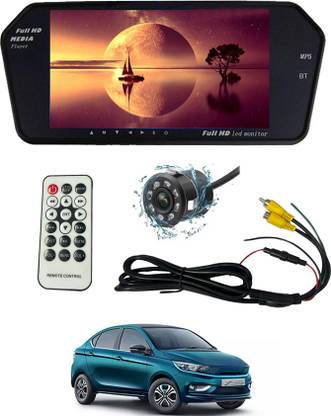 MSNP 7inch BT Monter Screen With HD Revice Camera & remote Universal For Car 272 Black LED