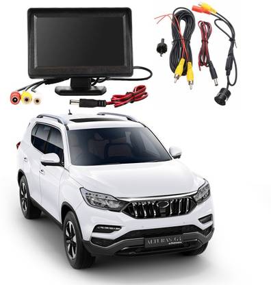 ModifyStyle 4.3inch Display + Parking Camera for Mahindra Alturas G4 (2017 to present) Black LCD