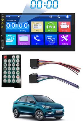 MATIES Player MP3/ mp4/mp5/USB/ FM Player/Bluetooth & Mirror link car Stereo 227 Black LED