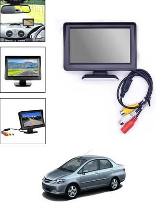 ABJD Universal Digital Black Full HD 4.3 Dashboard LCD Monitor Screen For Car-60 Black LED
