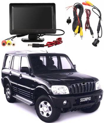 ModifyStyle 4.3inch Display + Parking Camera for Mahindra Scorpio (2007 to 2008) Type 2 Black LCD