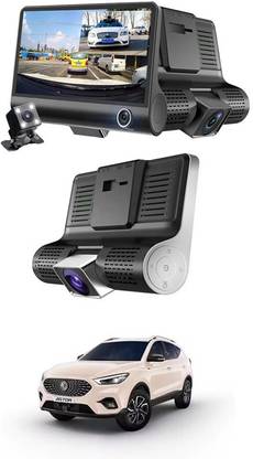 MATIES 3 Lens/170 Degree/Wide Angle Car Camera DVR/G-Sensor For Astor-MG-2021 Black LCD