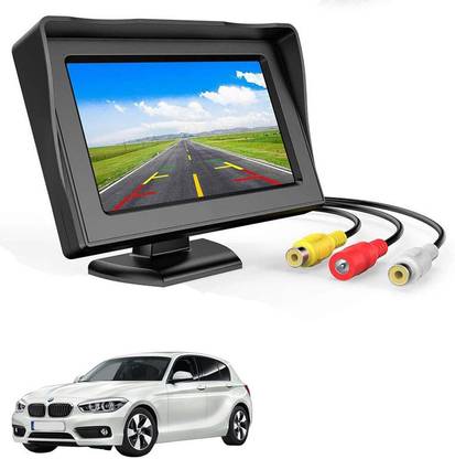 AUTO PEARL 4.3 In Full HD Digital TFT/LCD, Car Dashboard Screen, Car Video Monitor_L048 Black LED