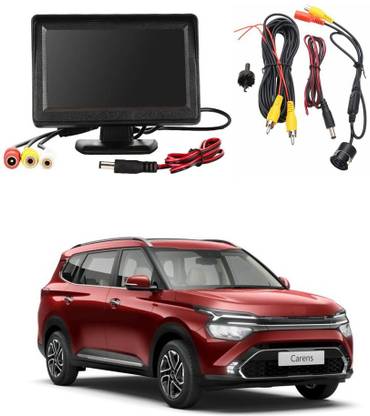 WheelCore 4.3inch Display + Reverse Camera for Kia Carens Black LCD