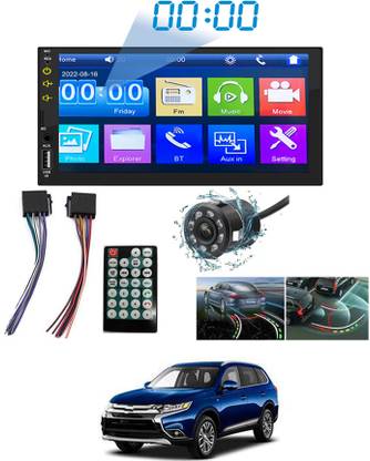 MATIES MP3/ mp4/mp5/USB/ FM Player/Bluetooth & Mirror link 165 Black LED