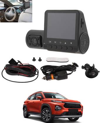 ABJD 2inch Car DVR 3 Way Screen with 170 deg/Night Vision/Wide Angel Lens-284 Black LCD