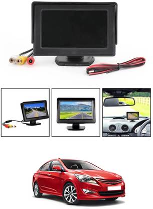 MATIES 12V/4.3 inch High resolution Color TFT LCD Car Monitor For All Cars Black LCD Black LCD